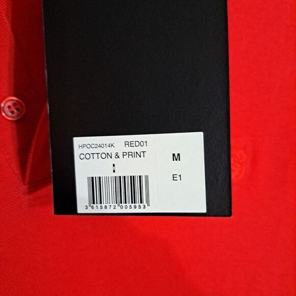 The Kooples Red Piqua cotton Polo-T - Picture 5 of 9